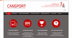 Desktop Screenshot of cansportlive.com